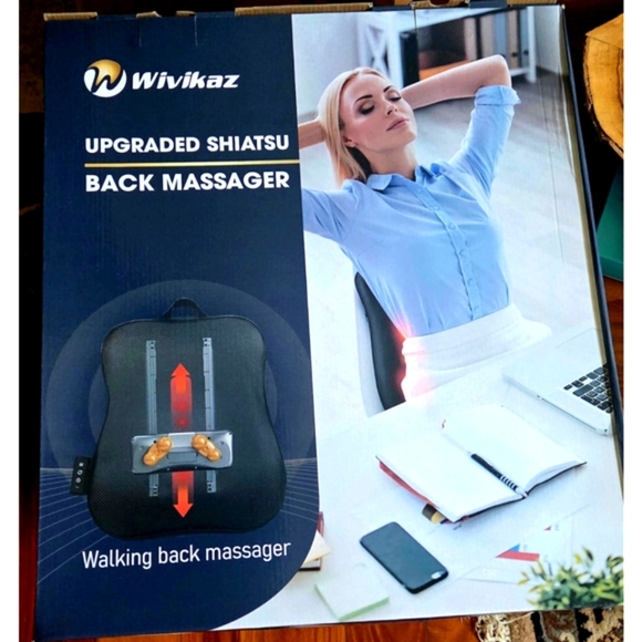 Walking Full Back Massager with Heat,Rechargeable Cordless Back Massager. - Picture 5 of 10